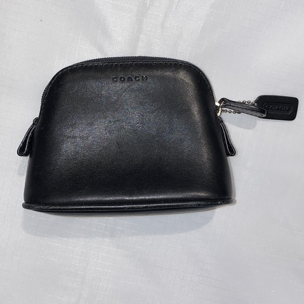 Vintage Coach small makeup / coin pouch 6987